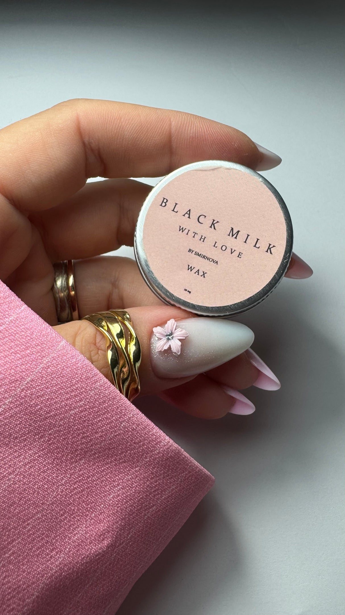 Cera Black Milk Smirnova para Manicura Perfecta