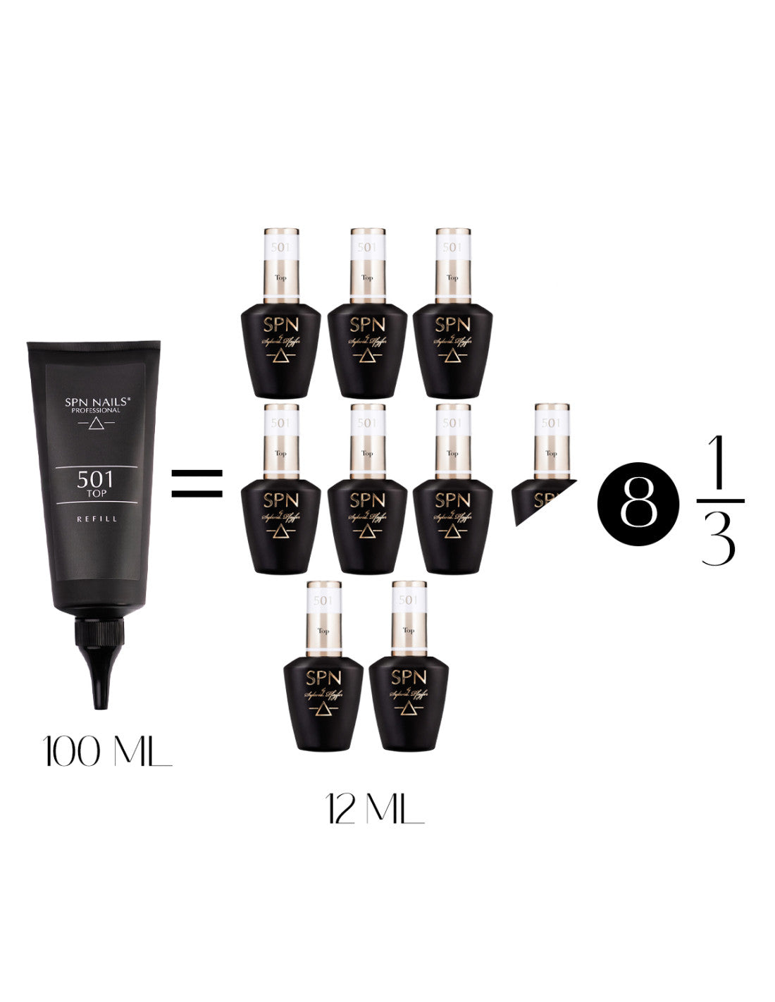 501 Top UV LaQ - Recambio 50ml