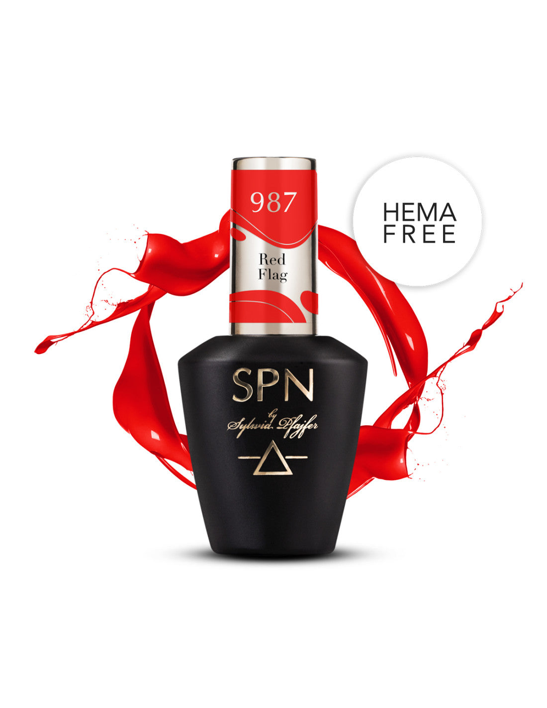 987 Red Flag UV Gel Polish 8ml