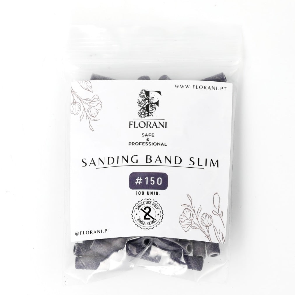Mini Disposable Sanding Band for Drill #150 - MINI 3mm - 100 units | Nail Sanding Refills | Nail Sanding Bands