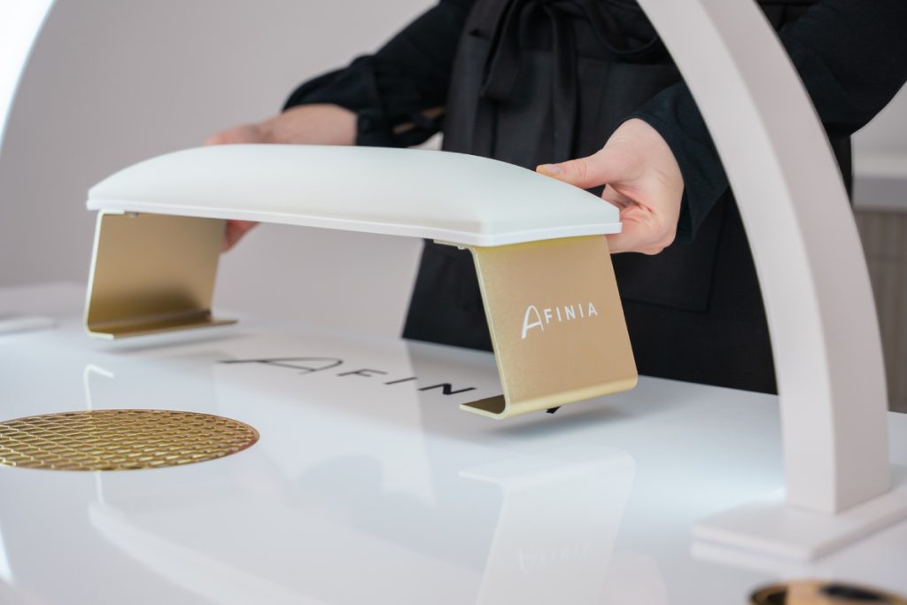 Apoyo de mano Afinia Comfort - Blanco