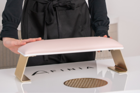 Apoyo de mano Afinia Comfort - Rosa