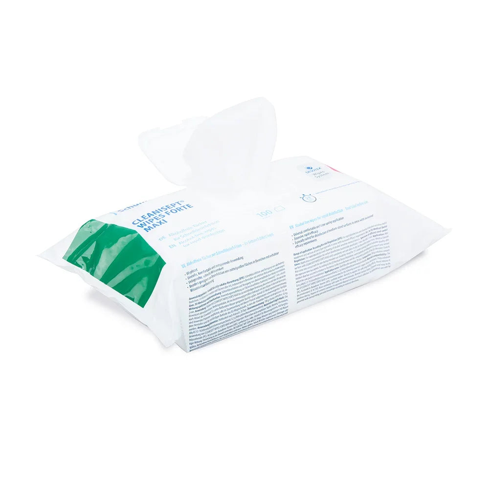 Cleanisept Wipes FORTE MAXI - Alcohol-Free Disinfectant Wipes for Surfaces