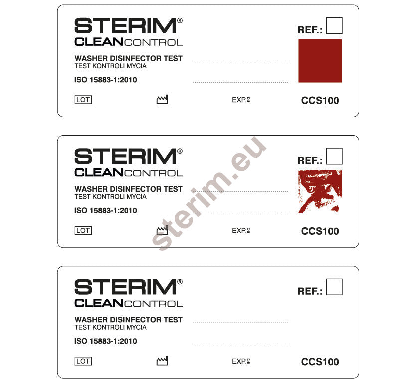 CLEAN CONTROL Wash Control Tests – 100 units | STERIM®