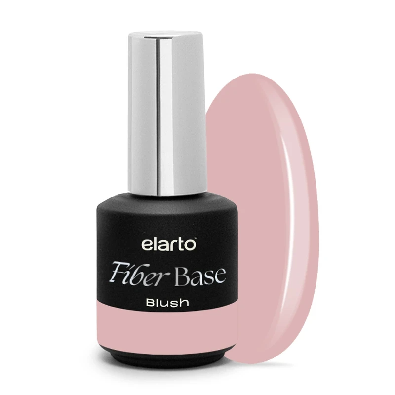 Elastic Fiber Base Blush 15ml - hybrid base with fiberglass