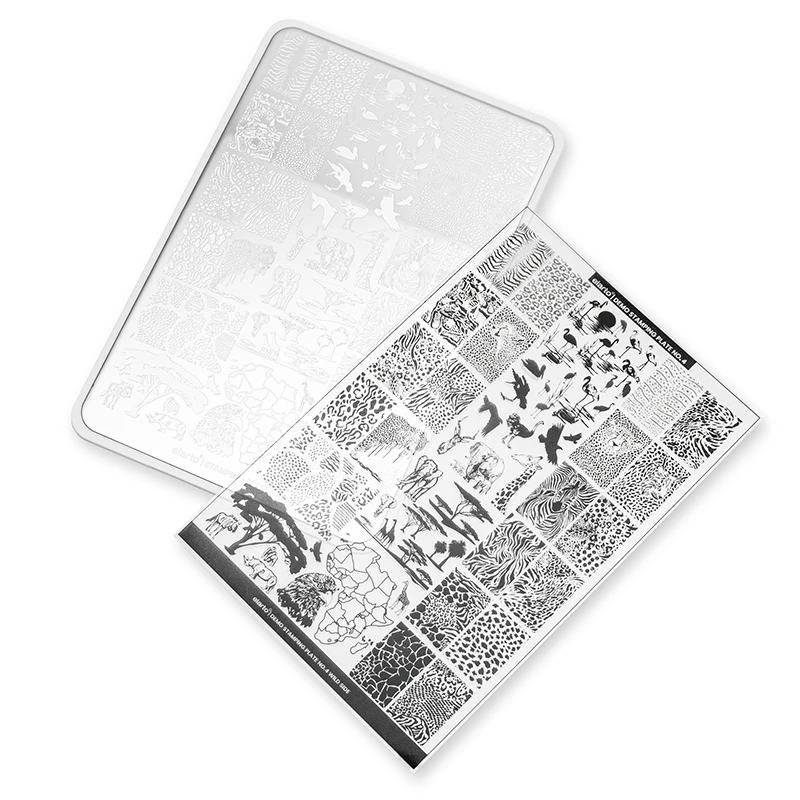 Placa de estampado nº 4 Wild Side