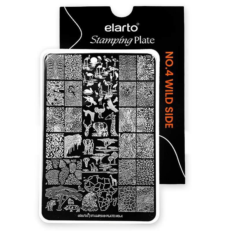 Placa de estampado nº 4 Wild Side