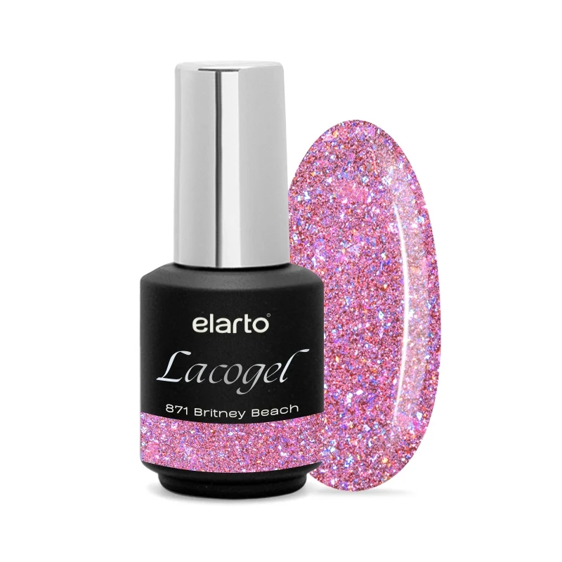 Verniz Gel Lacogel 871 Britney Beach - 7ml