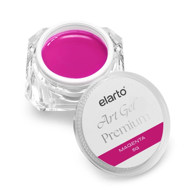 Gel Artístico Premium Magenta - Rosa 05g