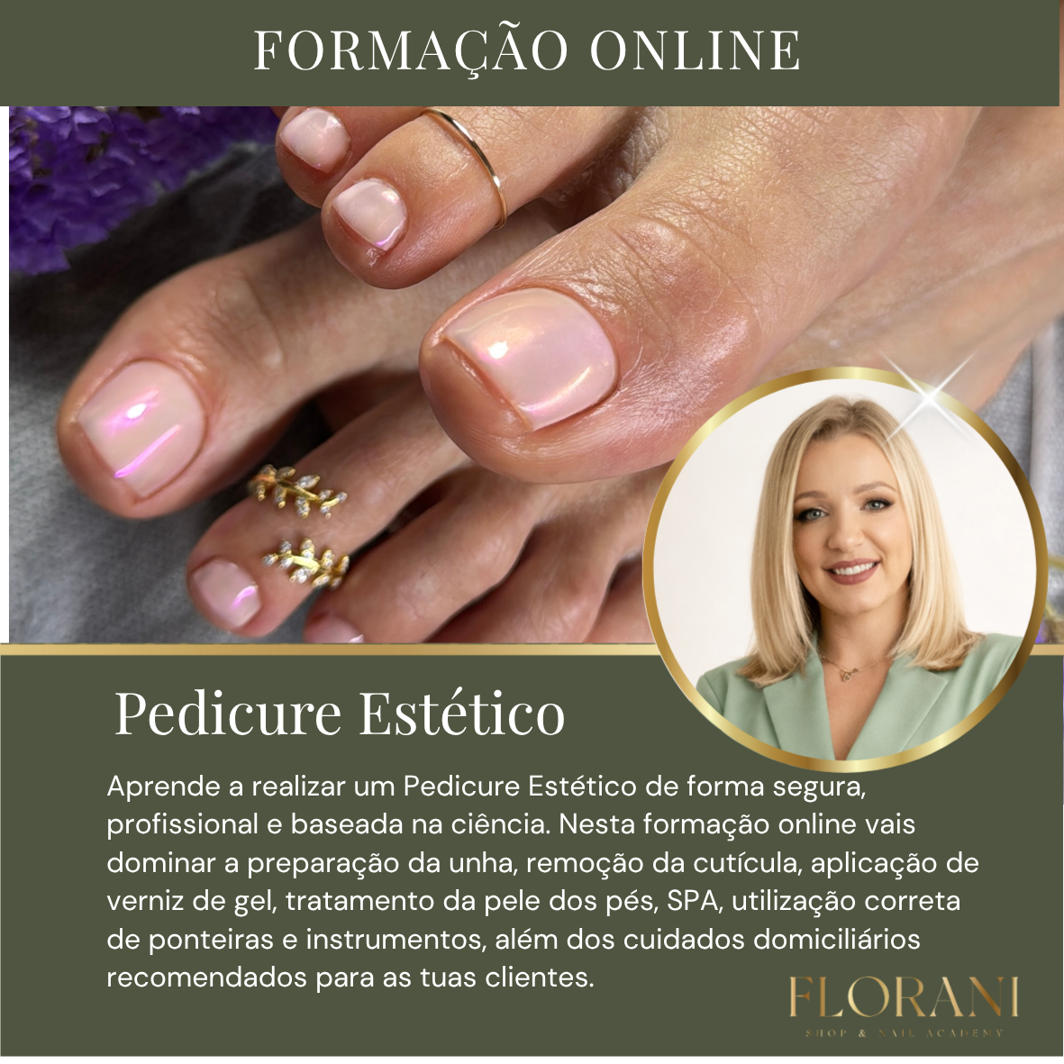 Curso Online de Pedicura Estética