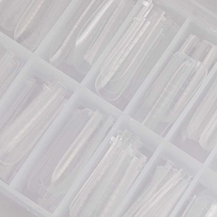 F1 Tunnel XL Nail Forms for Square Nail Construction YQ-4 – 120 pcs.