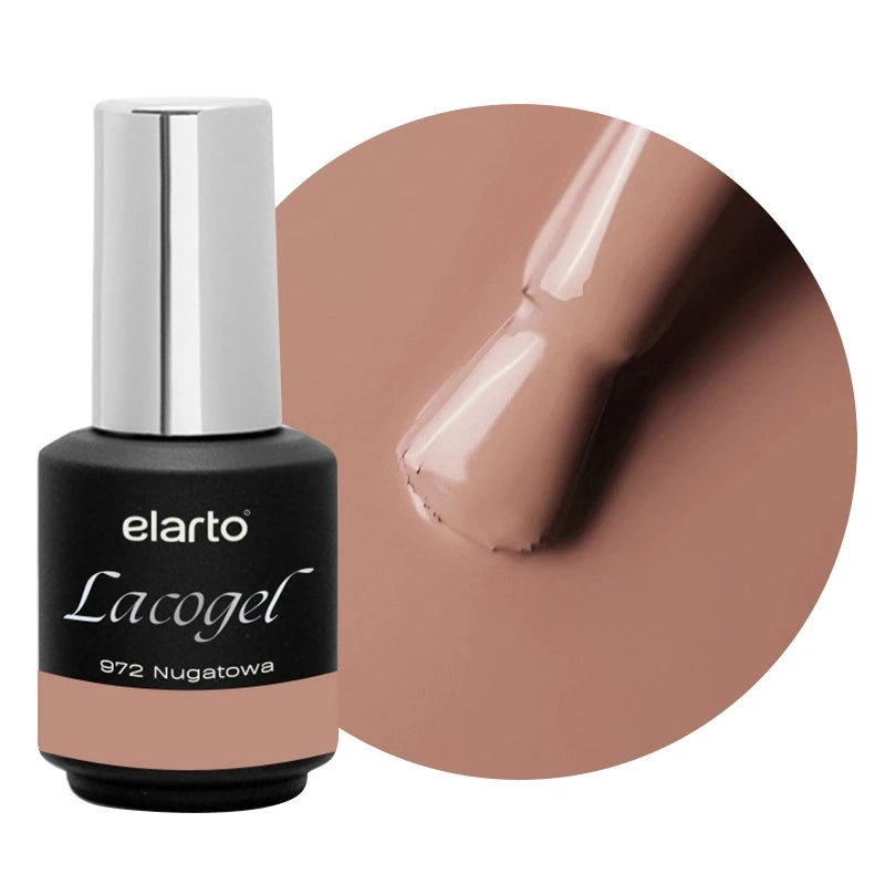 Verniz Gel Lacogel 972 Nugatowa - 7ml - detalhe
