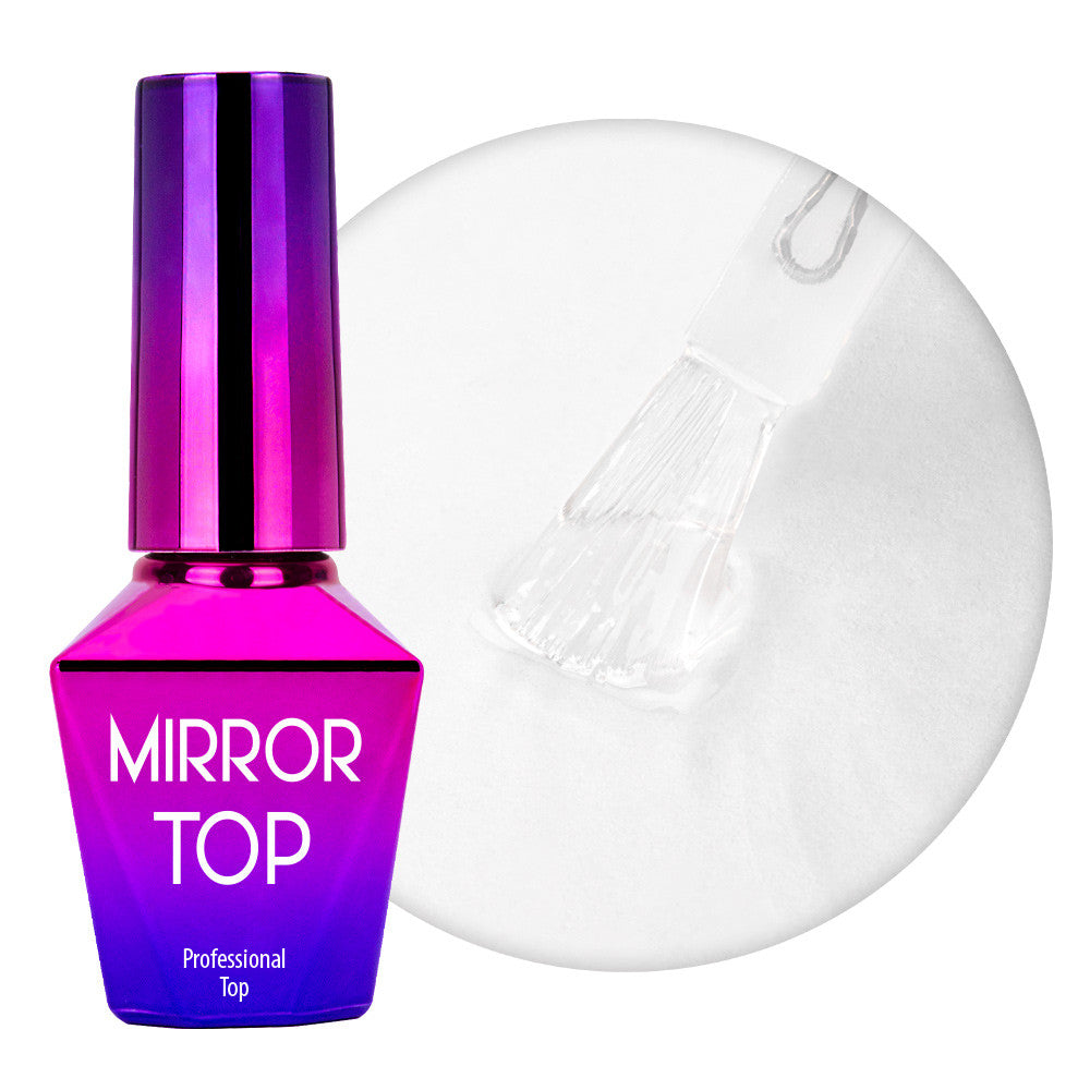 Mirror Top - No-wipe Top Coat - stain-free - Molly Lac 10g