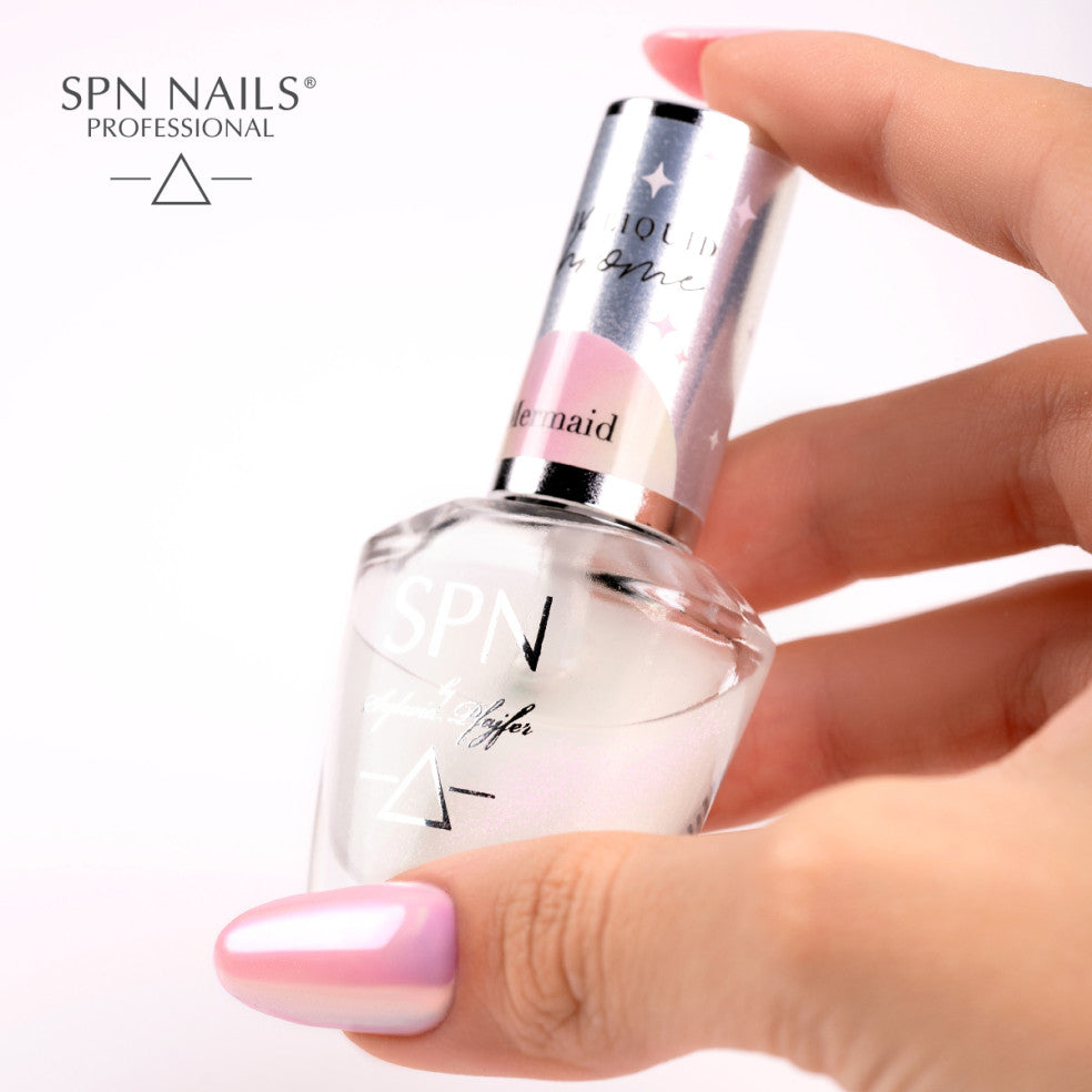 Esmalte de uñas cromado líquido Sirena 8ml