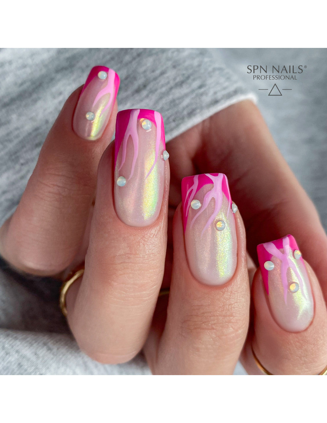 Esmalte de uñas cromado líquido Sirena 8ml
