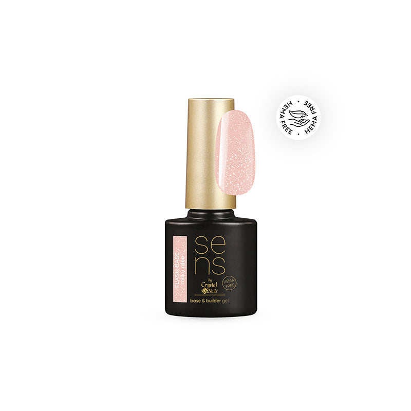 Base y Builder Gel Sens Flash - Milky Rose 10 ml