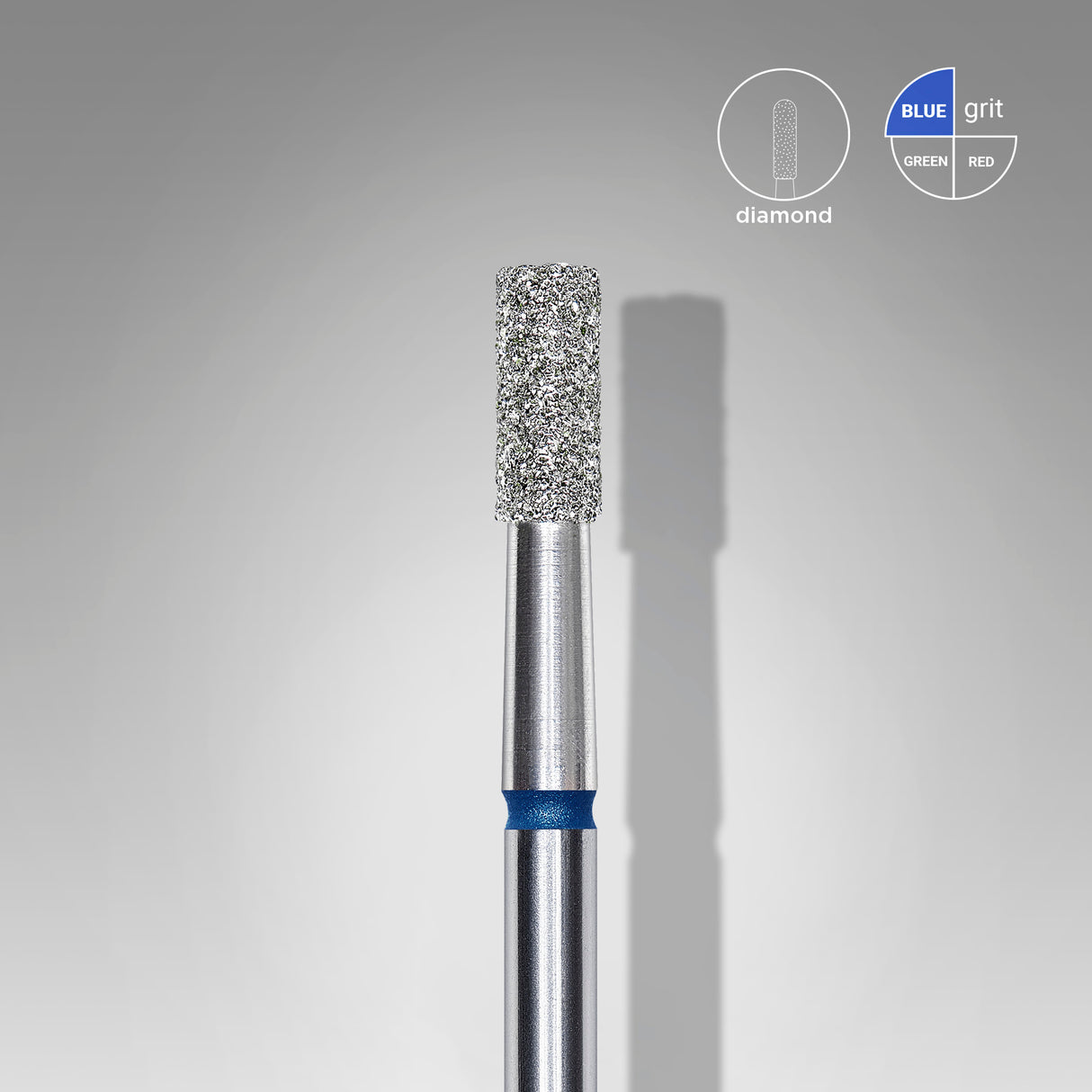 Punta Cilíndrica Diamante Azul – EXPERT