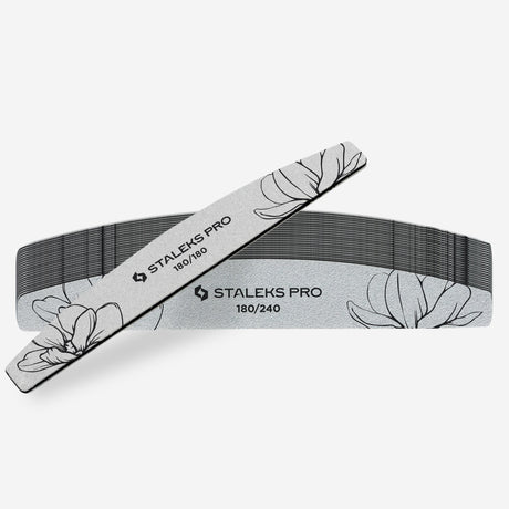 Mineral half-moon nail file, 180/240 grit - EXPERT 40 (25 units)