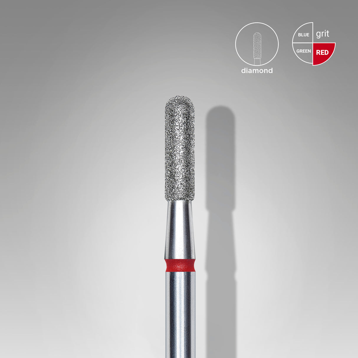 Rounded Cylindrical Red Tip - EXPERT