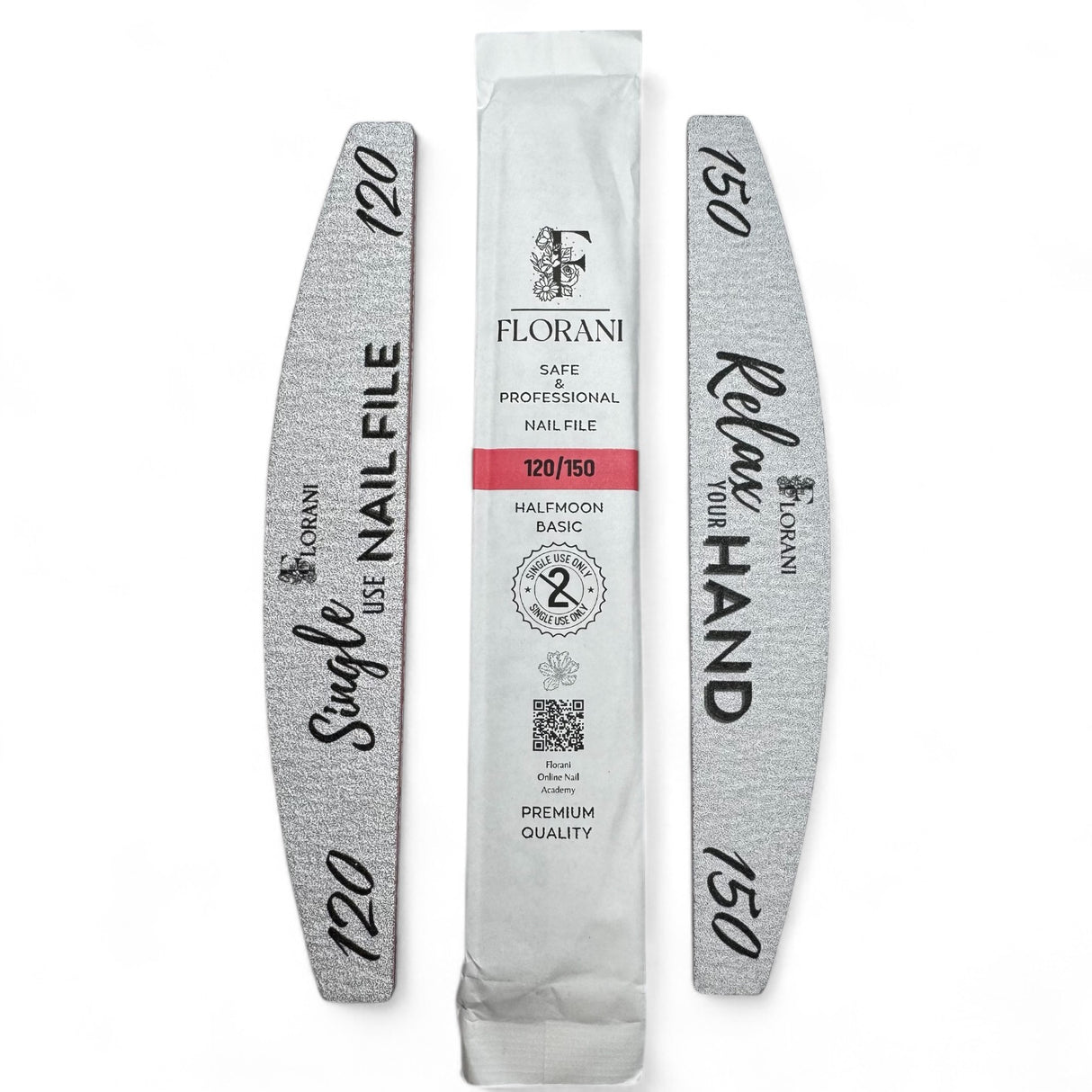 Limas Desechables 120/150 Media Luna