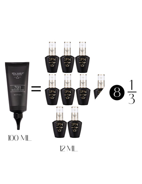 701 Bonder Base UV LaQ - Recambio 50ml