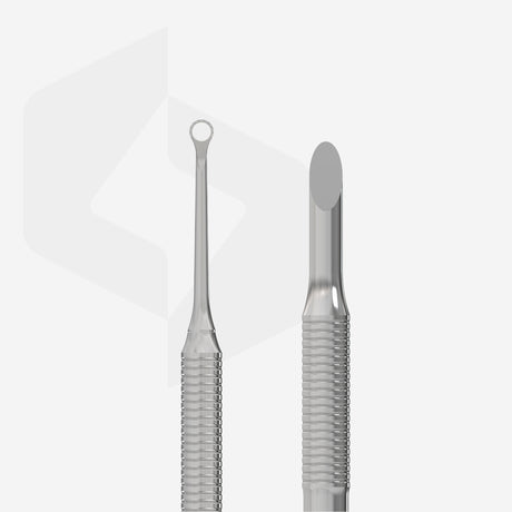 Cuticle Pusher EXPERT 51 TYPE 2 (angled tip and removal ring)