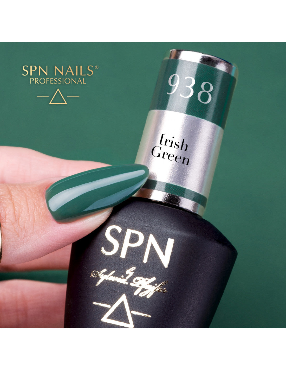 938 Irish Green UV Lacquer 8ml