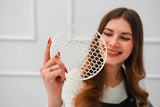 Honeycomb Design Vacuum Cleaner Vent Grill - White