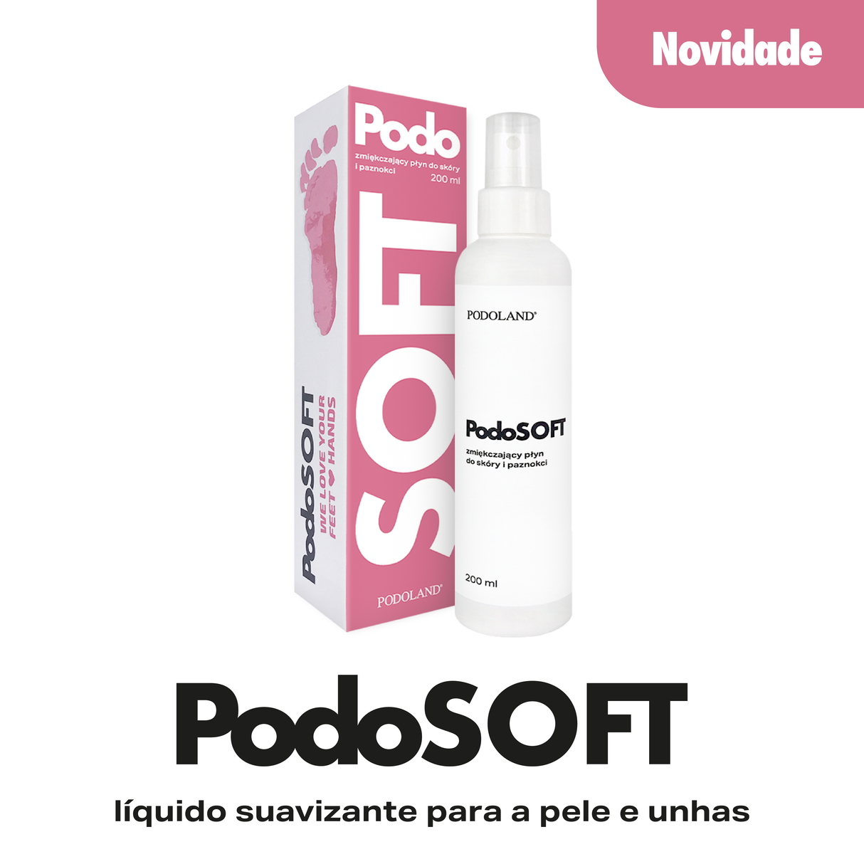 PodoSoft liquid skin and nail softener 200 ml
