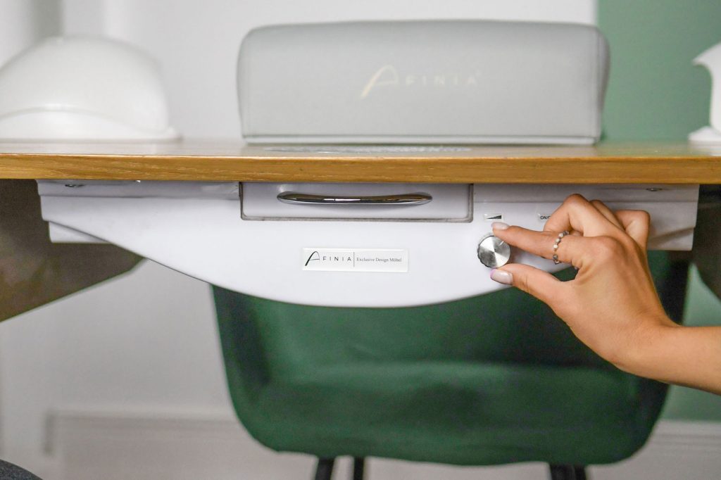 AFINIA NDC 1000 nail vacuum cleaner | Nail Vacuum Cleaner | Vacuum Cleaner | Manicure Table Vacuum Cleaner