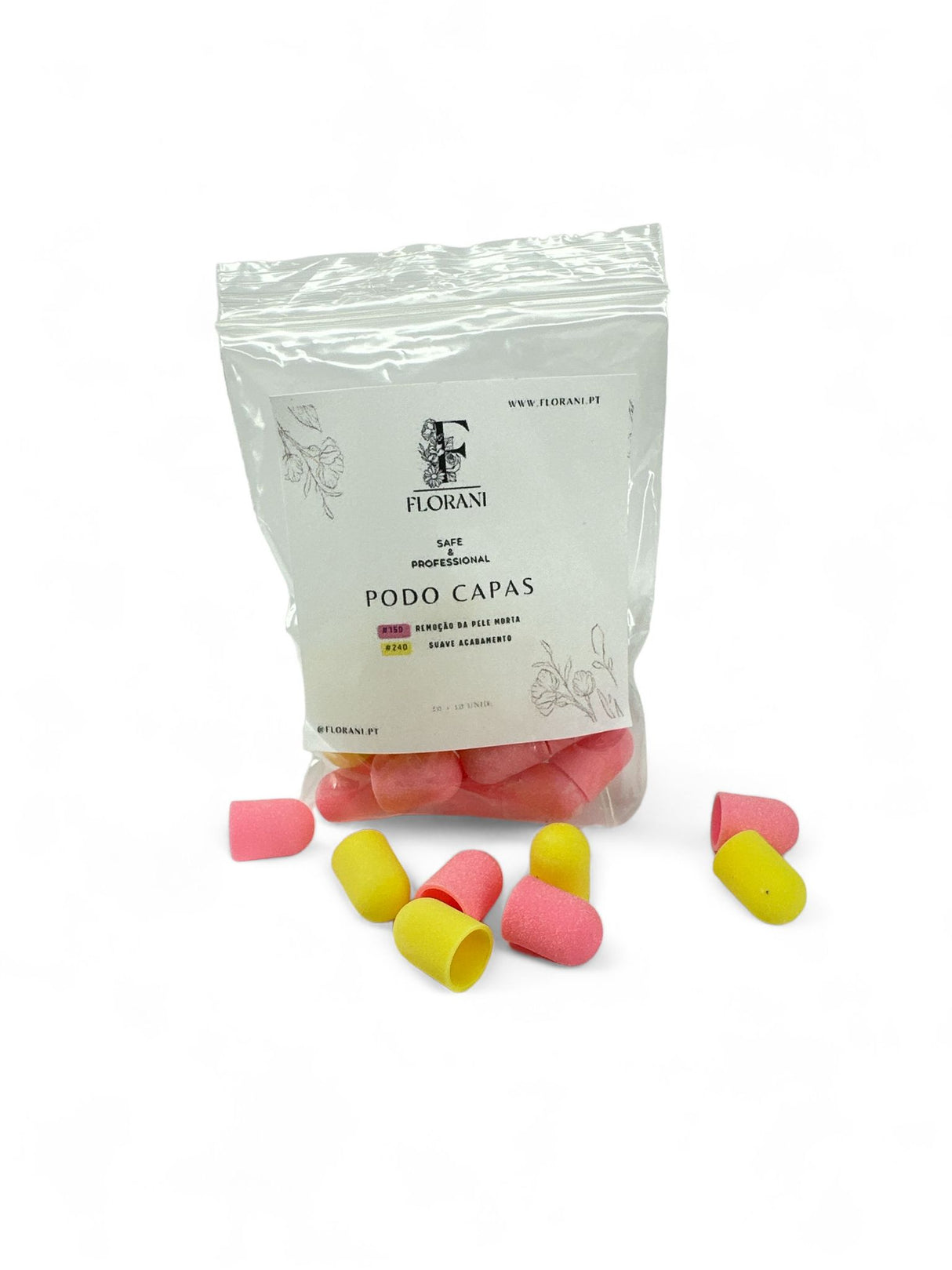 Podo Capas - Limas desechables de Pedicura 20unid.