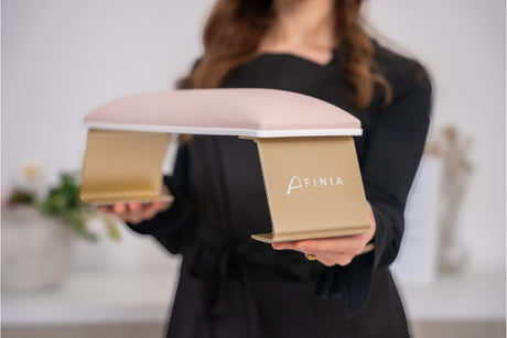 Apoyo de mano Afinia Comfort - Rosa