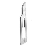 SURGICAL CARBON STEEL BLADES - Nº 15 - 100 units
