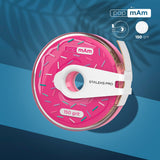 Bobbinail EXPERT White Disposable Abrasive Strip with Dispenser Box #150