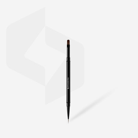 Pincel de ponta dupla EXPERT para delineador 10 mm / para gel 11 mm