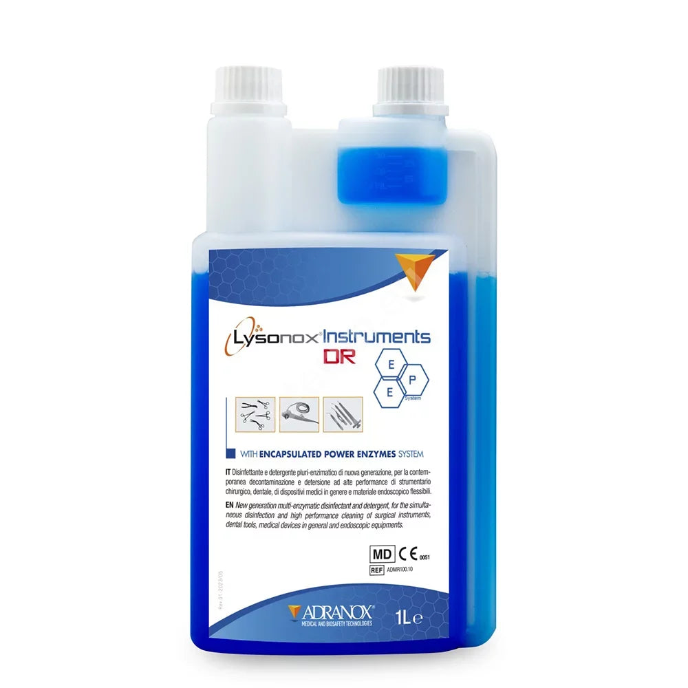 Lysonox Instruments DR - Líquido Desinfectante y Detergente para Limpieza Ultrasónica