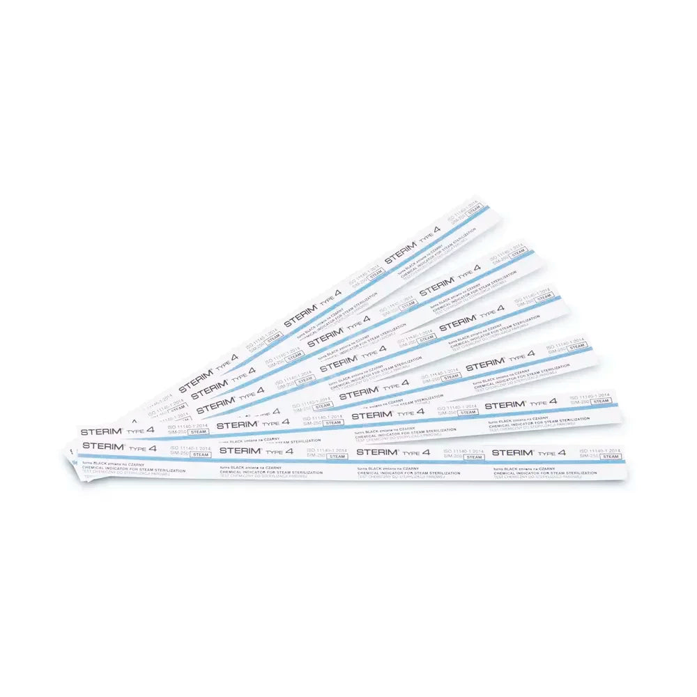 STERIM® Pruebas Químicas Tipo 4 para Control de Esterilización a Vapor - 1000 ud.