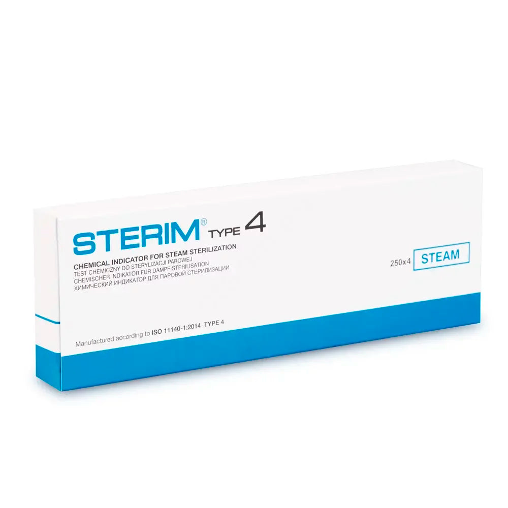 STERIM® Pruebas Químicas Tipo 4 para Control de Esterilización a Vapor - 1000 ud.