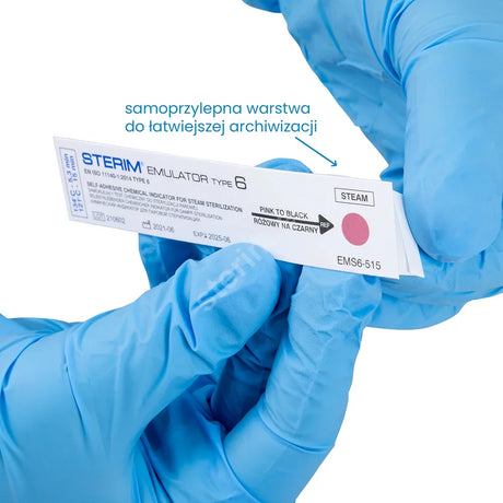 STERIM® Emulator 6 - Type 6 Chemical Indicators for Steam Sterilization Monitoring (EMS6-515)
