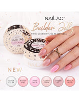 Gel constructor Jelly Super Clear NaiLac 50g