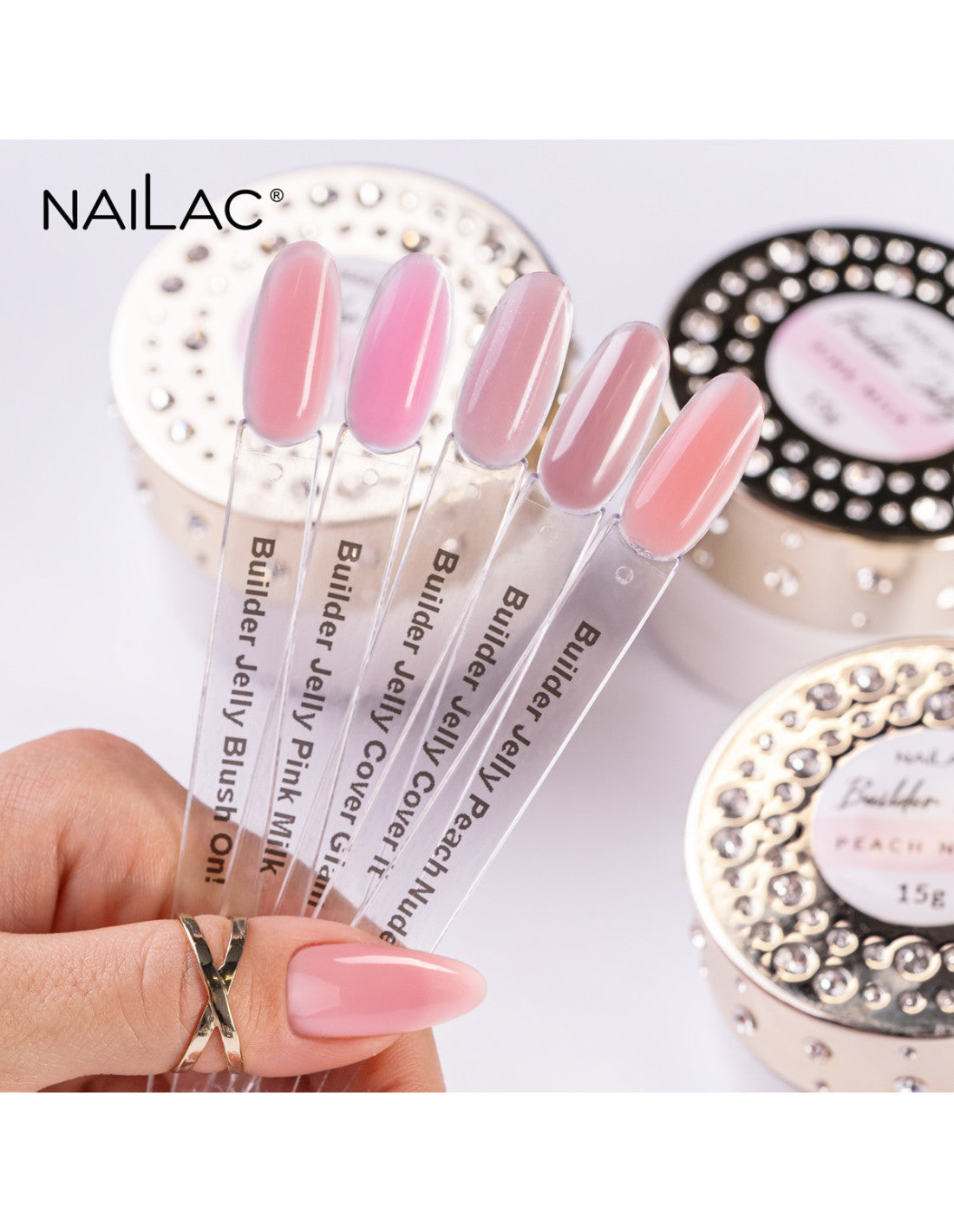 Gel constructor Jelly Super Clear NaiLac 50g