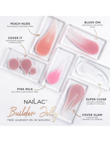 Gel constructor Jelly Super Clear NaiLac 50g
