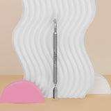 Cuticle Pusher SMART 50 TYPE 6 (narrow rounded tip and curved blade)
