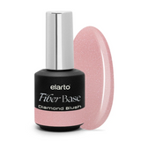 Elastic Fiber Base Diamond Blush 15ml - base híbrida con fibras de vidrio