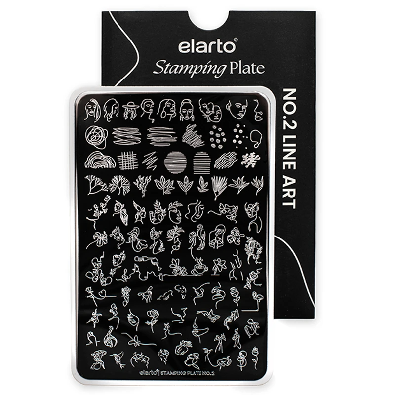 Placa de estampagem nº 2 Line Art