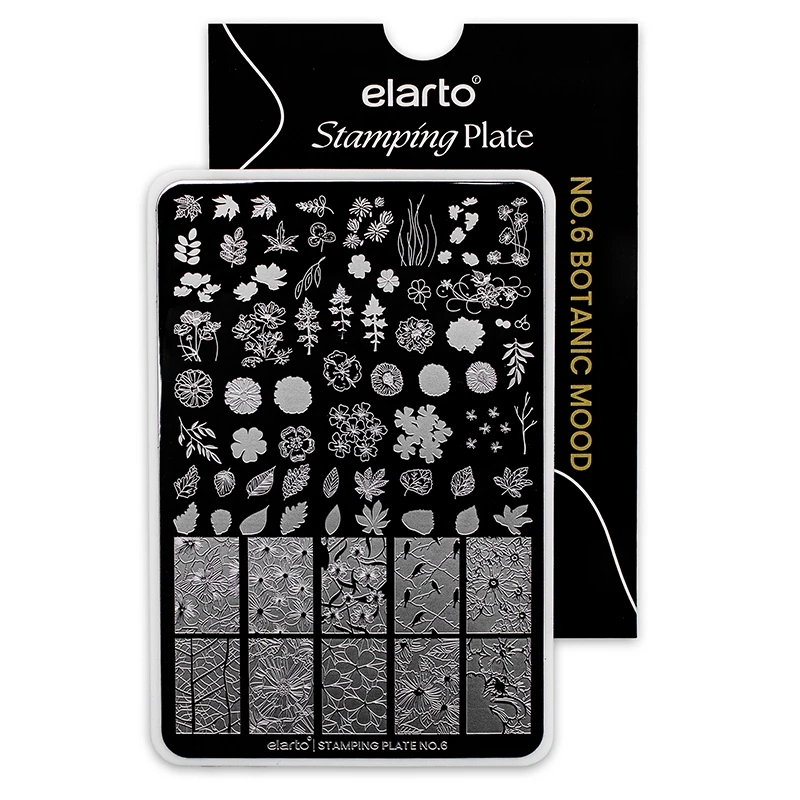 Stamping Plate No. 6 - Botanic Mood