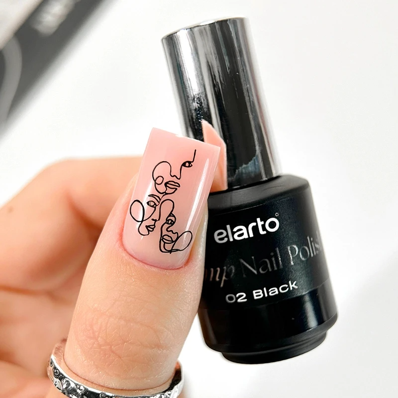 Esmalte para Stamping 02 - Negro 7ml