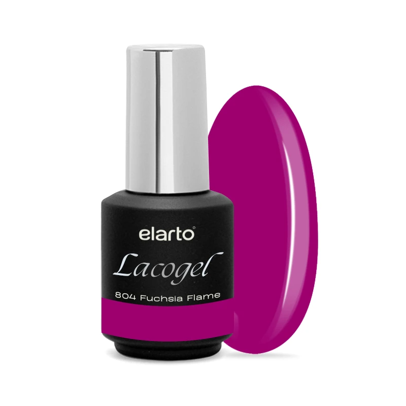 Gel Polish Lacogel Fuchsia Flame 804 - 7ml