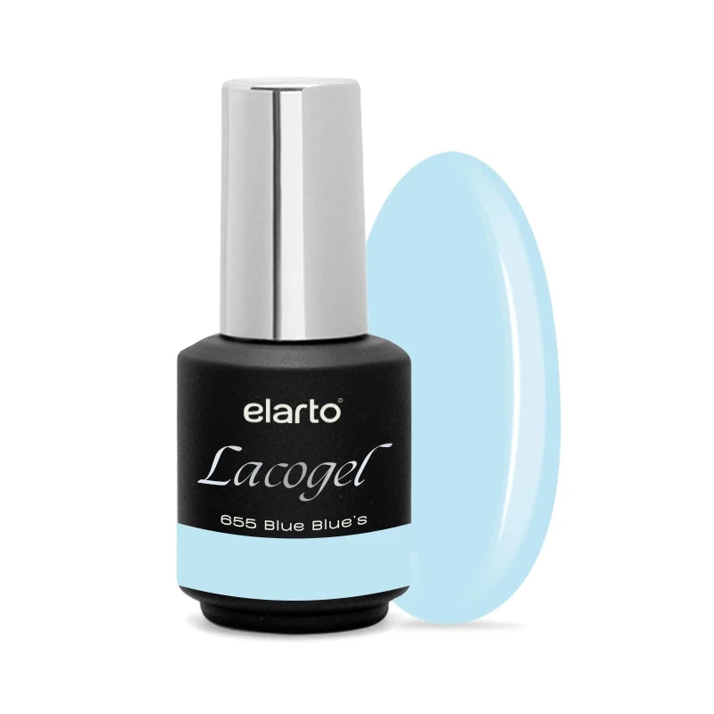 Gel Nail Polish Lacogel Blue Blue's 655 - 7ml
