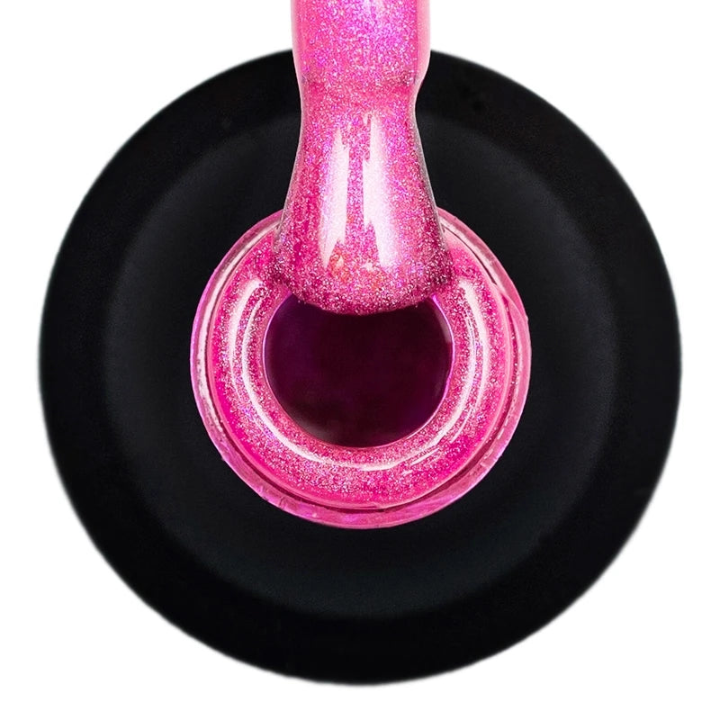 Gel Polish Lacogel Cool Pink Holo Cat Eye 905 - 7ml